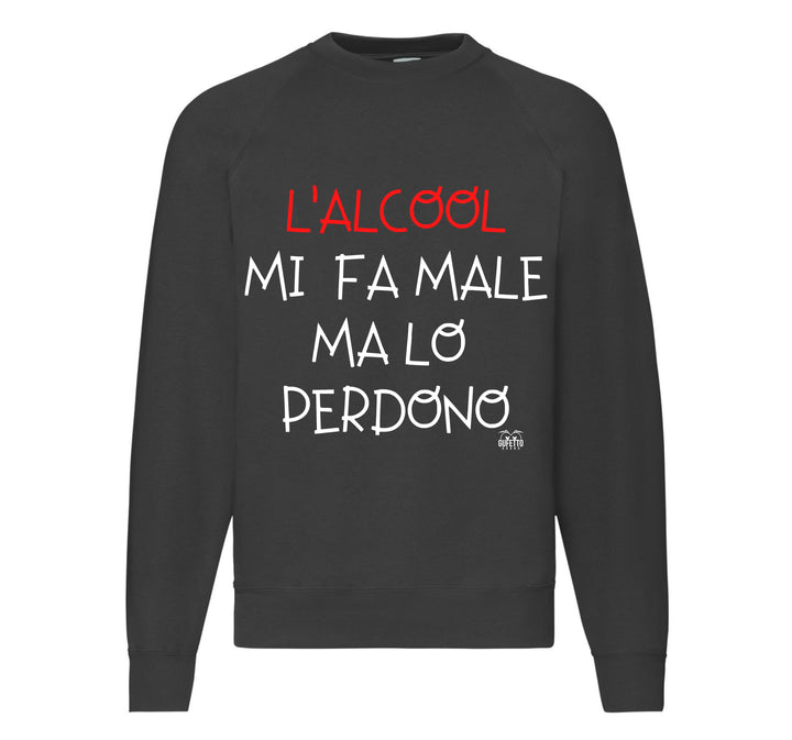 Felpa Classic Uomo Donna LO PERDONO ( L602164398 ) - Gufetto Brand