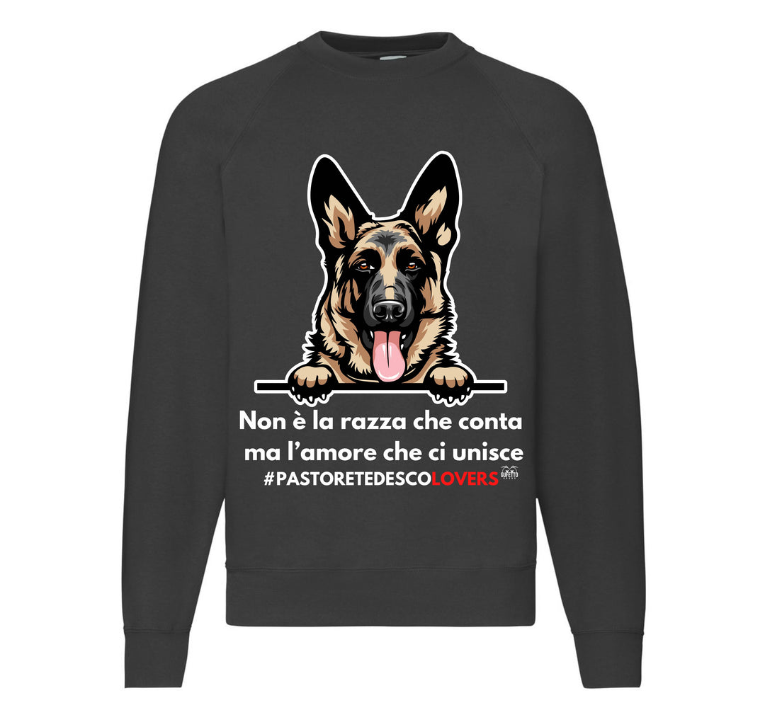 Felpa Classic Uomo Donna PASTORE TEDESCO LOVERS ( PT770932856 ) - Gufetto Brand