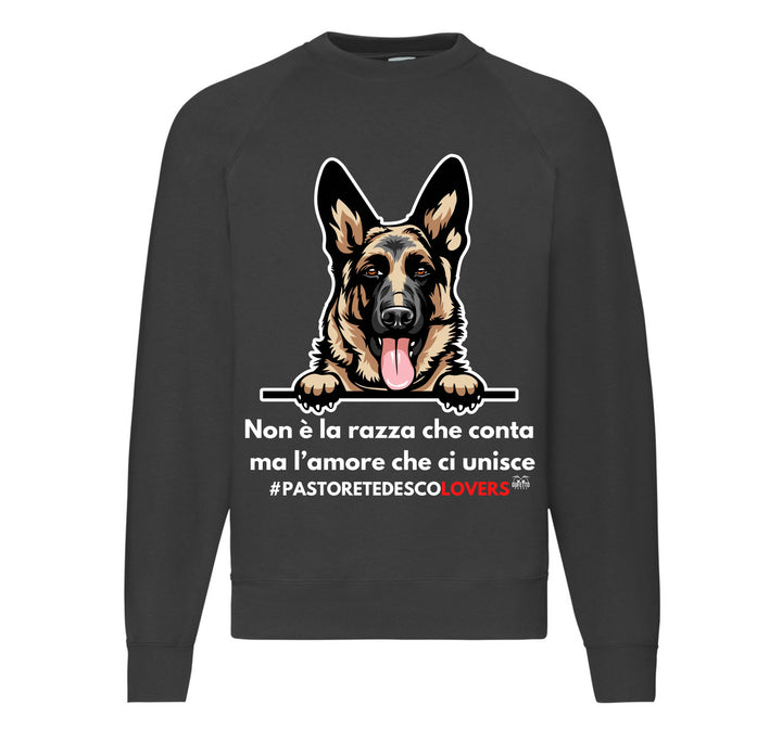 Felpa Classic Uomo Donna PASTORE TEDESCO LOVERS ( PT770932856 ) - Gufetto Brand