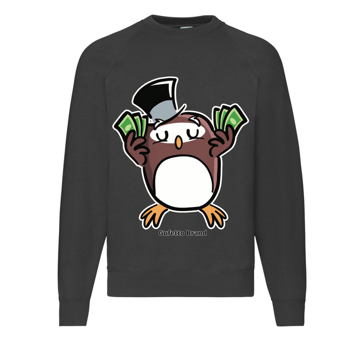 Felpa Classic Uomo Donna GUFETTO SOLDI ( GS6667905632 ) - Gufetto Brand