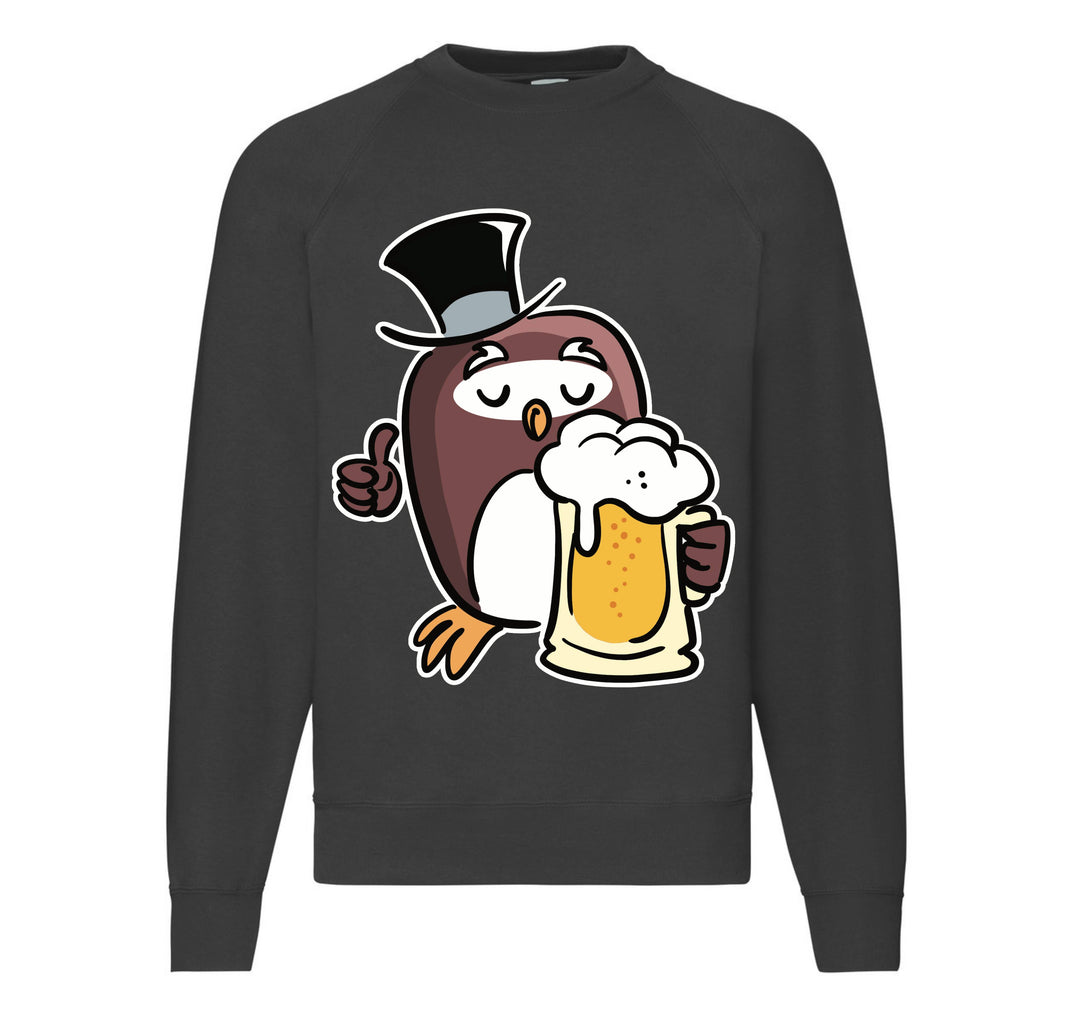 Felpa Classic Uomo Donna GUFETTO BIRRA ( GB33308743 ) - Gufetto Brand