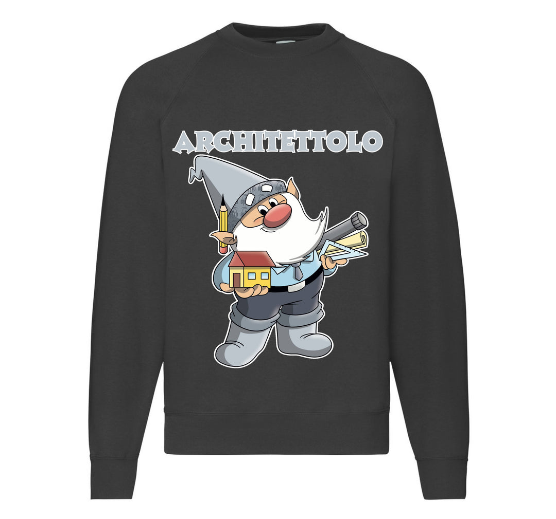 Felpa Classic Uomo Donna ARCHITETTOLO ( AR67093216 ) - Gufetto Brand
