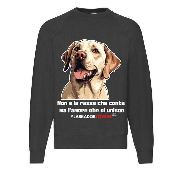 Felpa Classic Uomo Donna LABRADOR LOVERS ( LA89365879 ) - Gufetto Brand