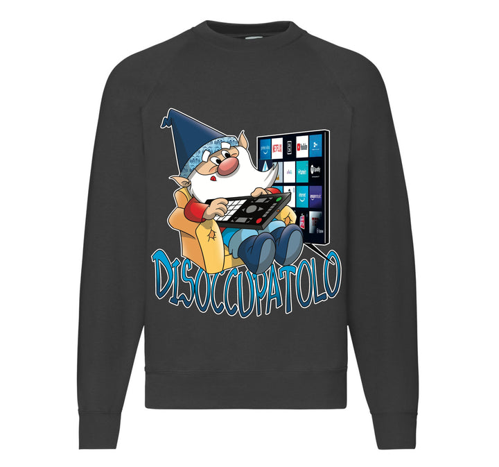 Felpa Classic Uomo Donna DISOCCUPATOLO ( DI1249087 ) - Gufetto Brand