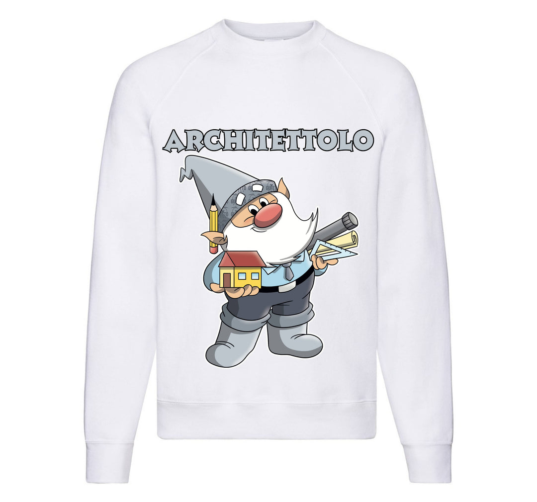 Felpa Classic Uomo Donna ARCHITETTOLO ( AR67093216 ) - Gufetto Brand