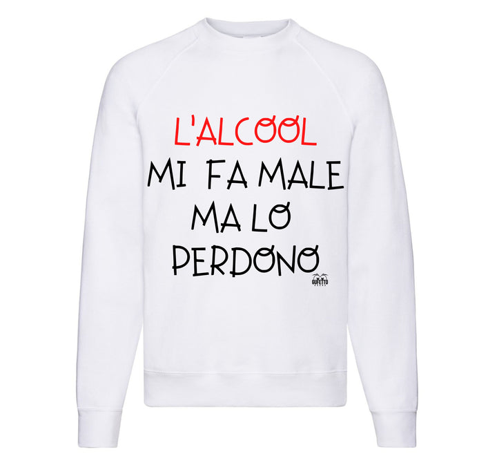 Felpa Classic Uomo Donna LO PERDONO ( L602164398 ) - Gufetto Brand