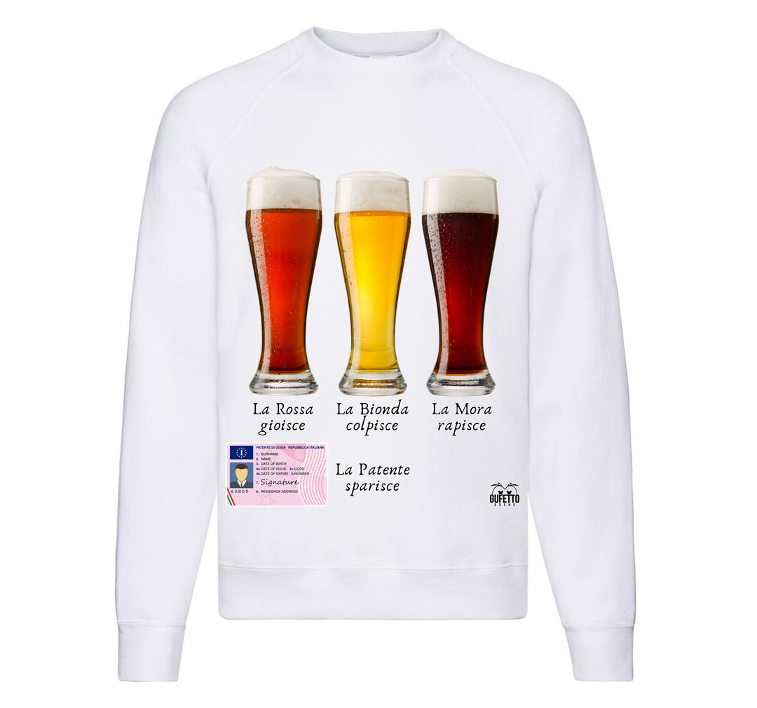 Felpa Classic Uomo Donna BIONDA ( B501897320 ) - Gufetto Brand