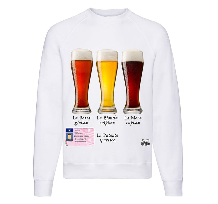 Felpa Classic Uomo Donna BIONDA ( B501897320 ) - Gufetto Brand