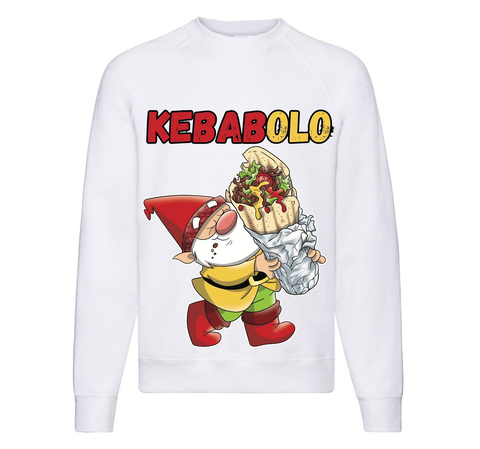 Felpa Classic Uomo Donna KEBABOLO ( K8883209678 ) - Gufetto Brand