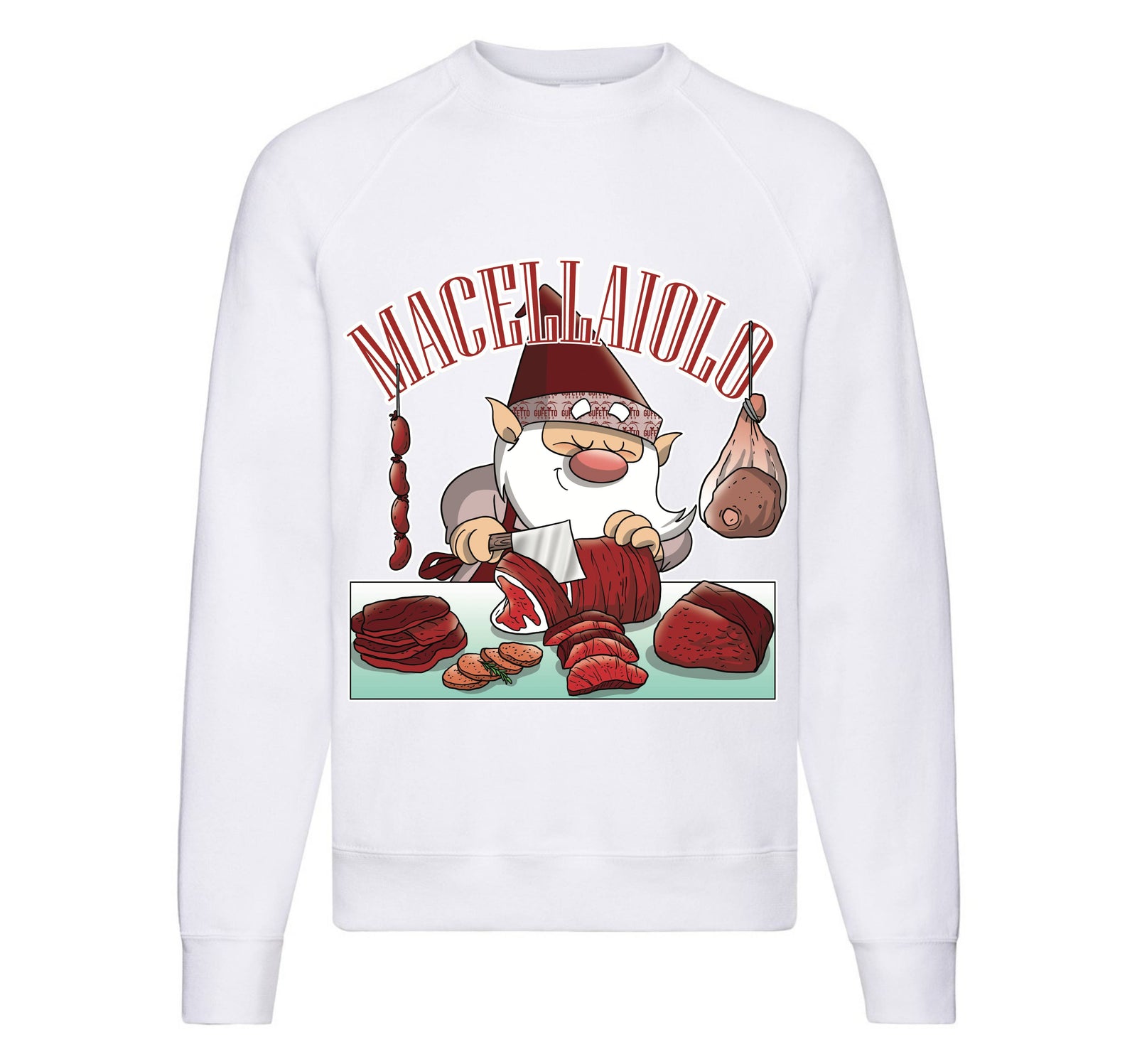 Felpa Classic Uomo Donna MACELLAIOLO ( MA0983765 ) - Gufetto Brand