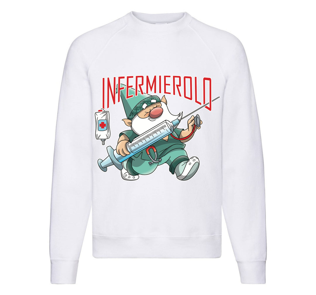 Felpa Classic Uomo Donna INFERMIEROLO ( IN4378659 ) - Gufetto Brand
