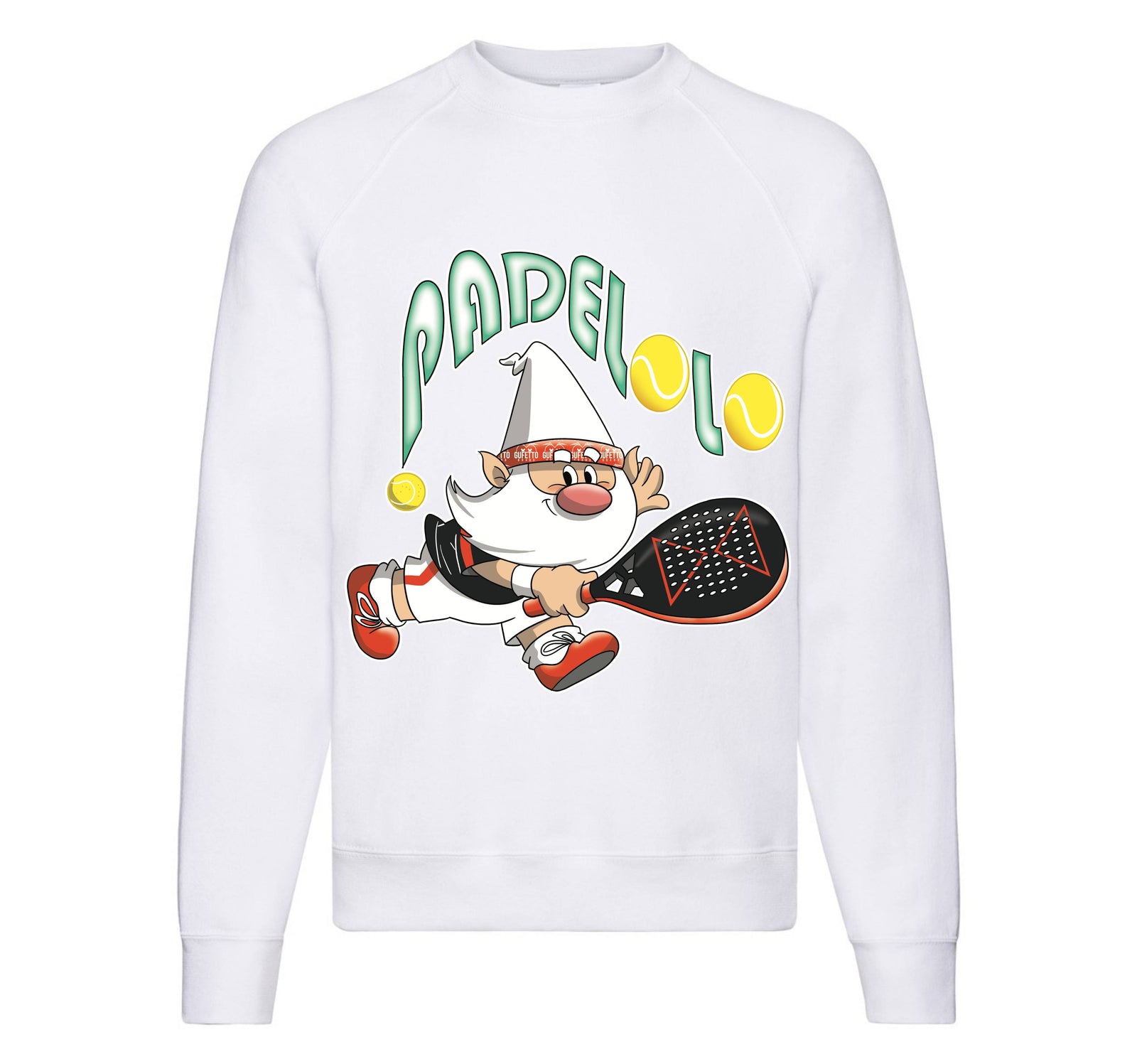 Felpa Classic Uomo Donna PADELOLO ( PA4440812 ) - Gufetto Brand