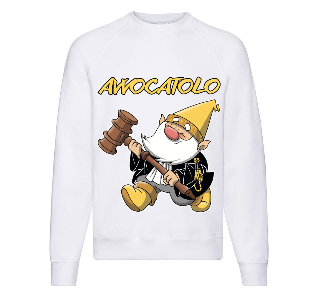 Felpa Classic Uomo Donna AVVOCATOLO ( AV53890564 ) - Gufetto Brand