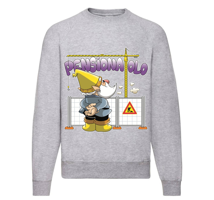 Felpa Classic Uomo Donna PENSIONATOLO ( PE6544598 ) - Gufetto Brand