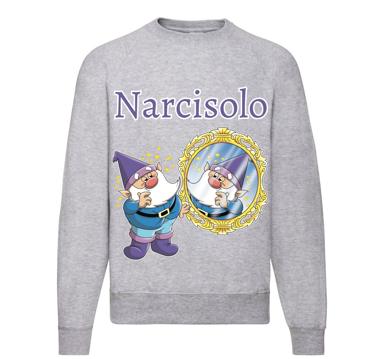 Felpa Classic Uomo Donna NARCISOLO ( N50973287 ) - Gufetto Brand