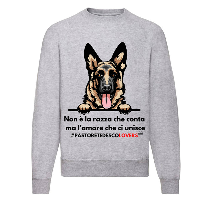 Felpa Classic Uomo Donna PASTORE TEDESCO LOVERS ( PT770932856 ) - Gufetto Brand