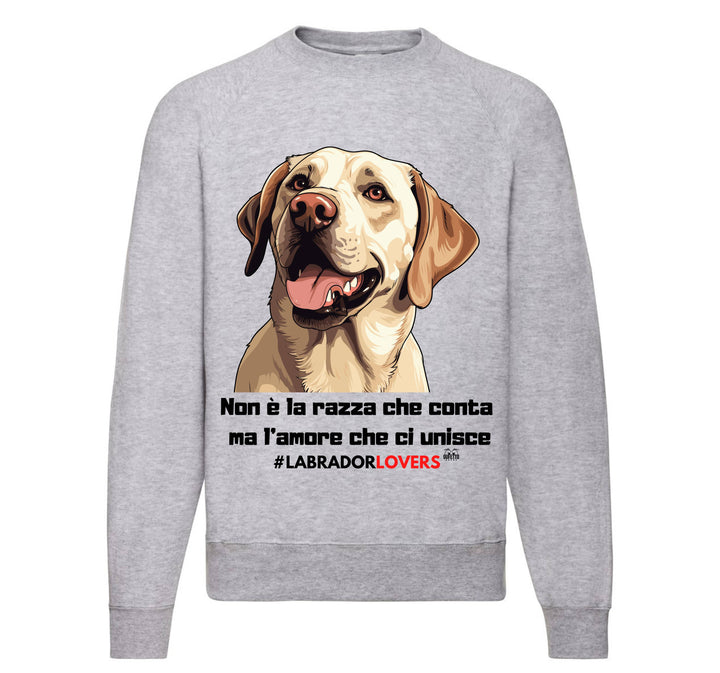 Felpa Classic Uomo Donna LABRADOR LOVERS ( LA89365879 ) - Gufetto Brand