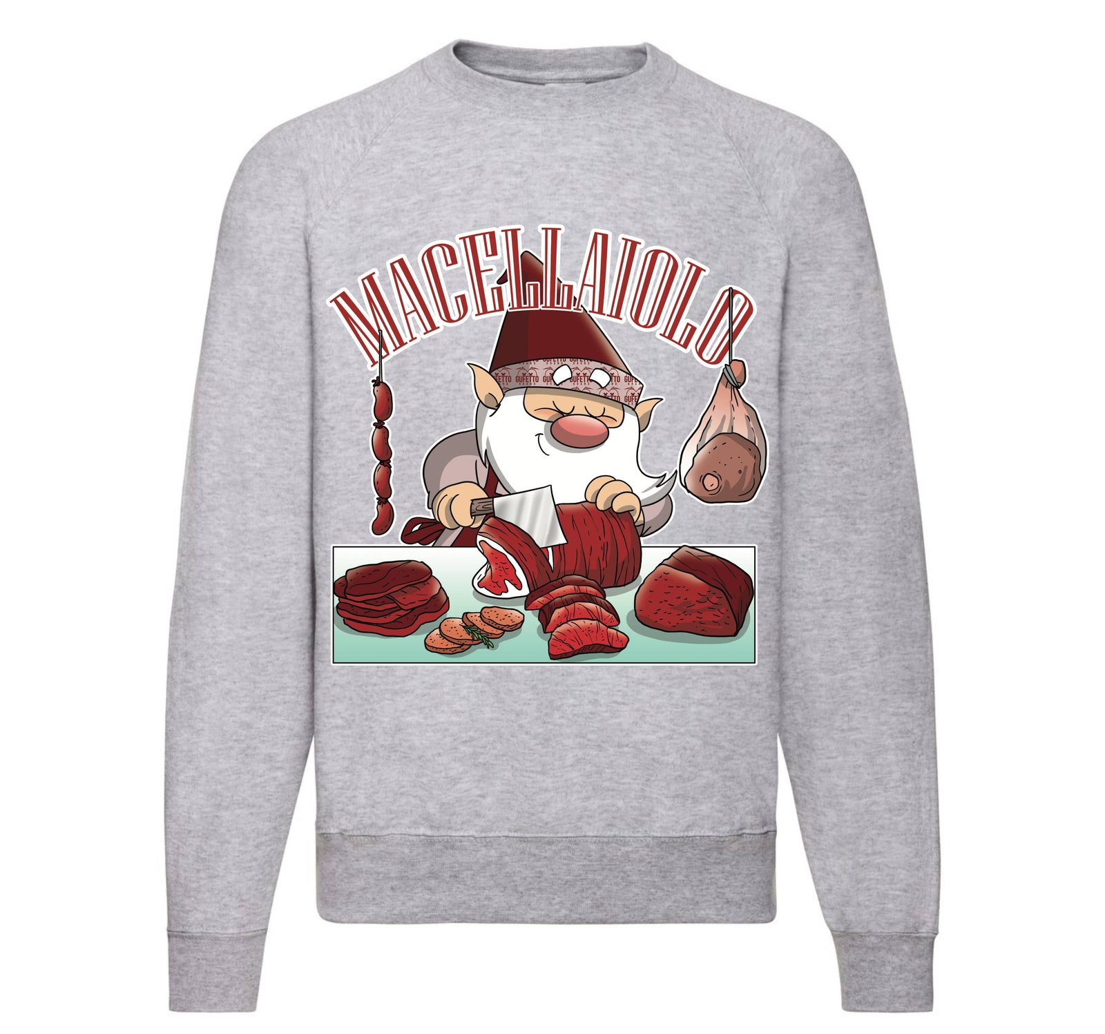 Felpa Classic Uomo Donna MACELLAIOLO ( MA0983765 ) - Gufetto Brand