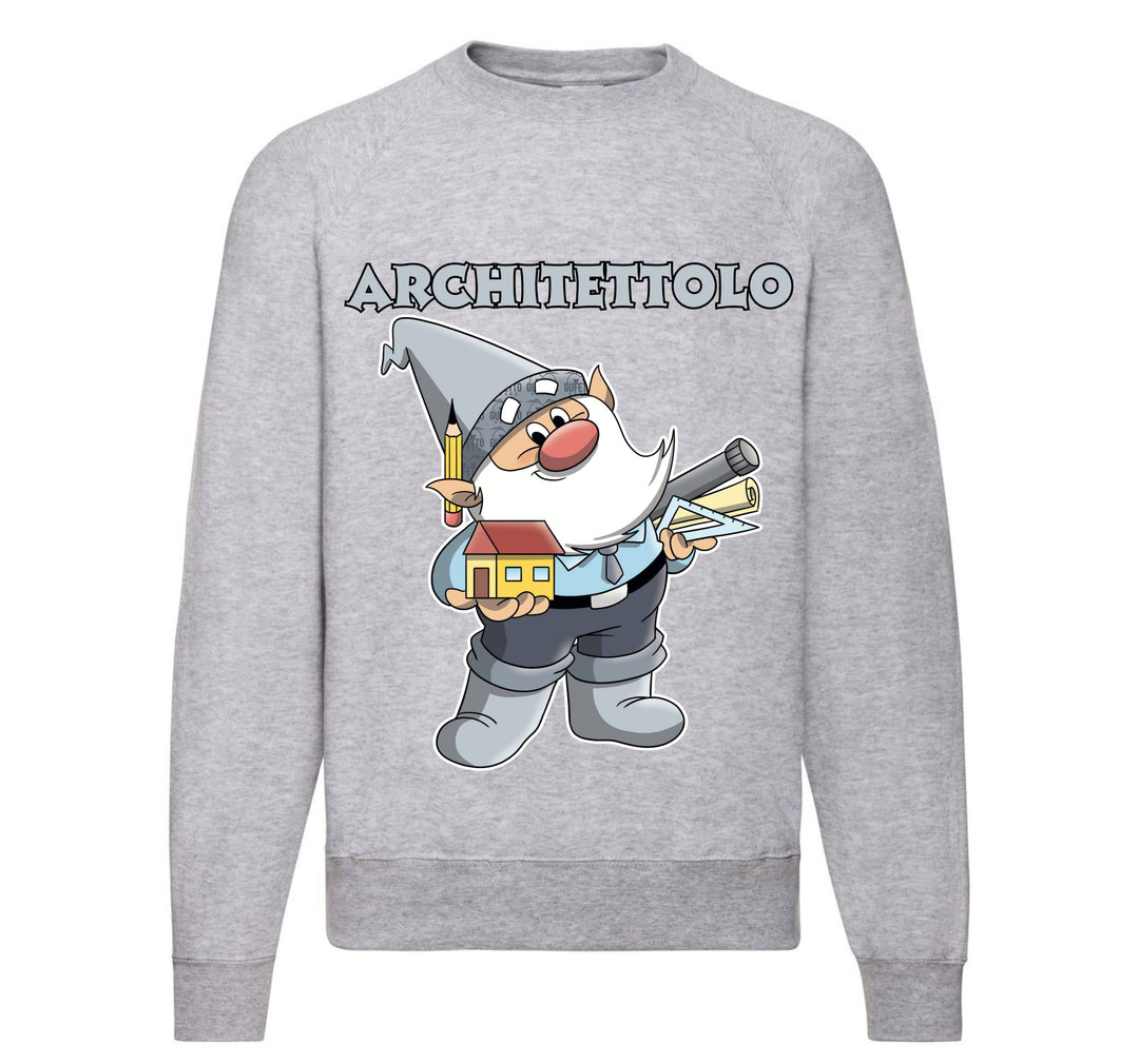 Felpa Classic Uomo Donna ARCHITETTOLO ( AR67093216 ) - Gufetto Brand