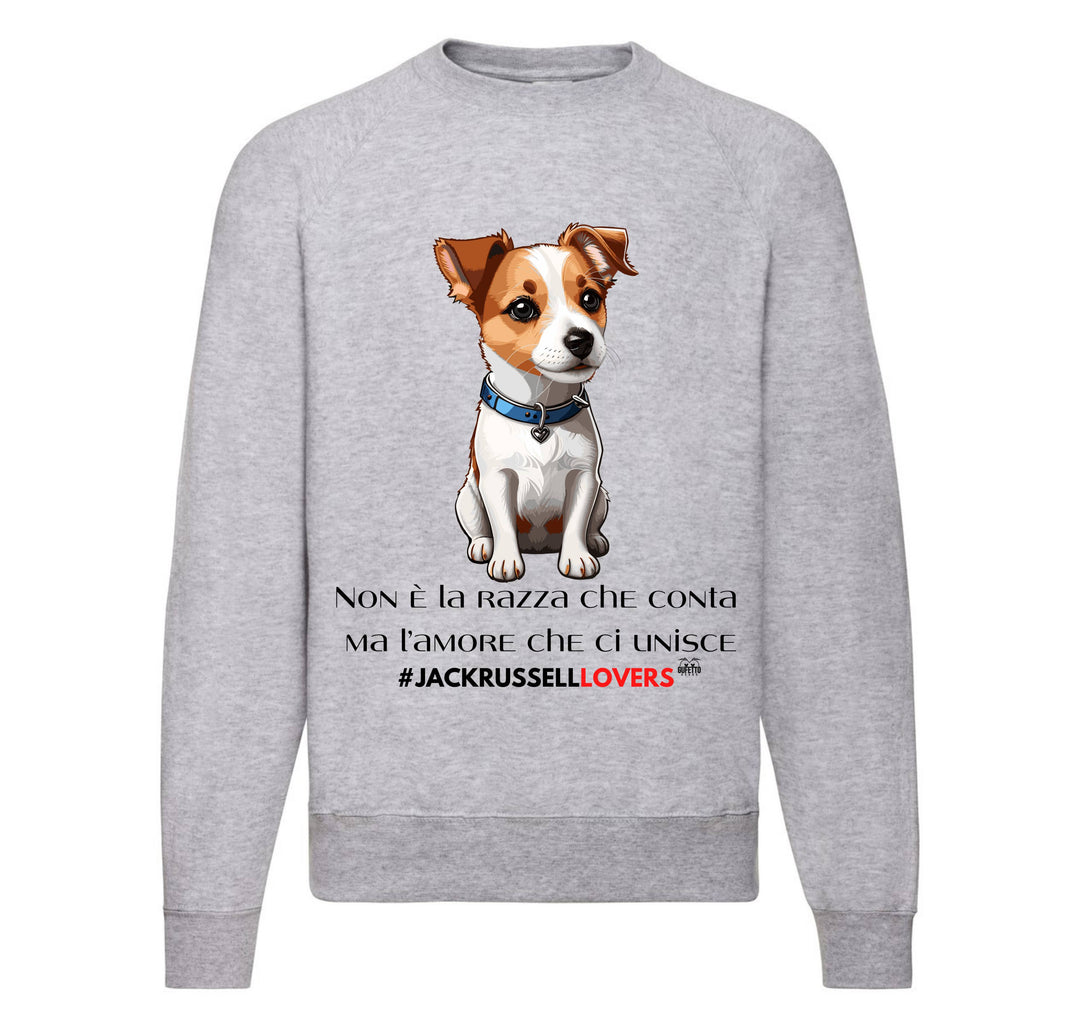 Felpa Classic Uomo Donna JACK RUSSELL LOVERS ( JA87609234 ) - Gufetto Brand