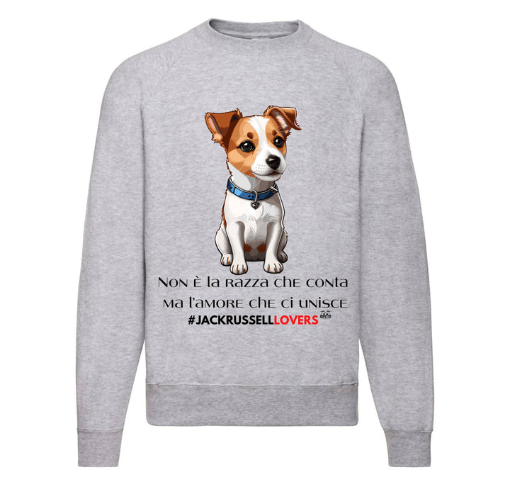 Felpa Classic Uomo Donna JACK RUSSELL LOVERS ( JA87609234 ) - Gufetto Brand