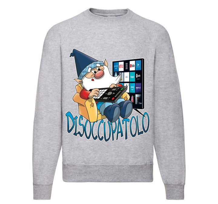 Felpa Classic Uomo Donna DISOCCUPATOLO ( DI1249087 ) - Gufetto Brand