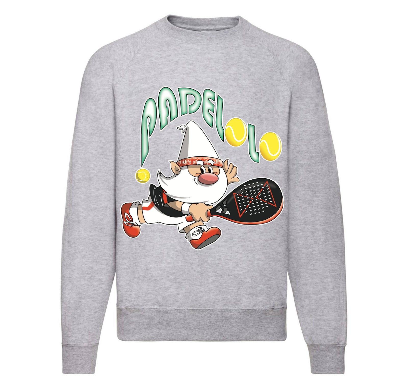 Felpa Classic Uomo Donna PADELOLO ( PA4440812 ) - Gufetto Brand