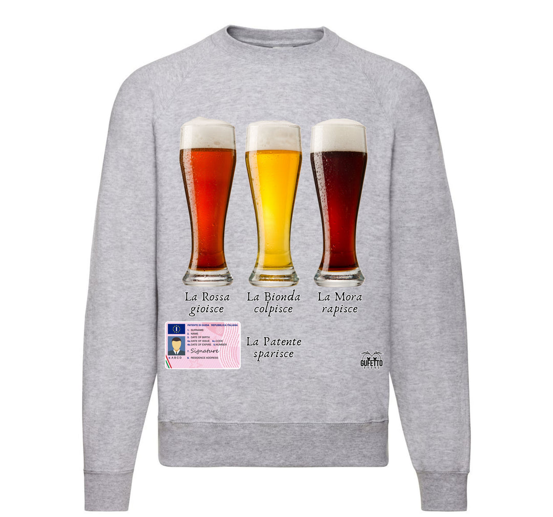 Felpa Classic Uomo Donna BIONDA ( B501897320 ) - Gufetto Brand