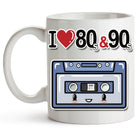 Tazza I LOVE 80/90 MUSICASSETTA ( M44400874 ) - Gufetto Brand