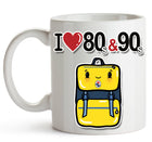 Tazza I LOVE 80/90 ZAINO ( ZA89056478 ) - Gufetto Brand