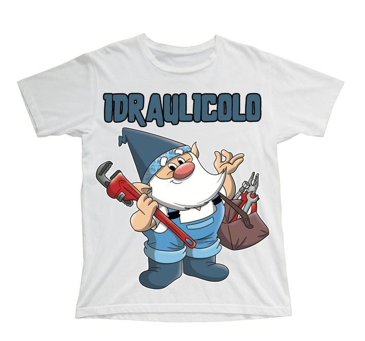 T-shirt Bambino/a IDRAULICOLO ( ID09831267 ) - Gufetto Brand