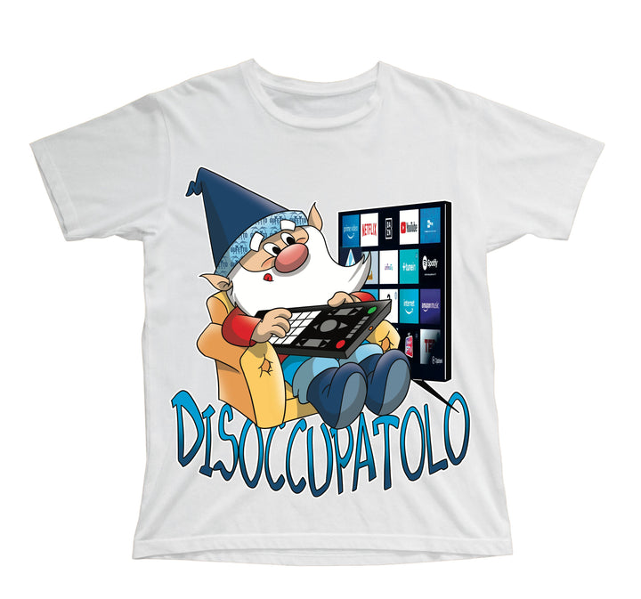 T-shirt Bambino/a DISOCCUPATOLO ( DI1249087 ) - Gufetto Brand