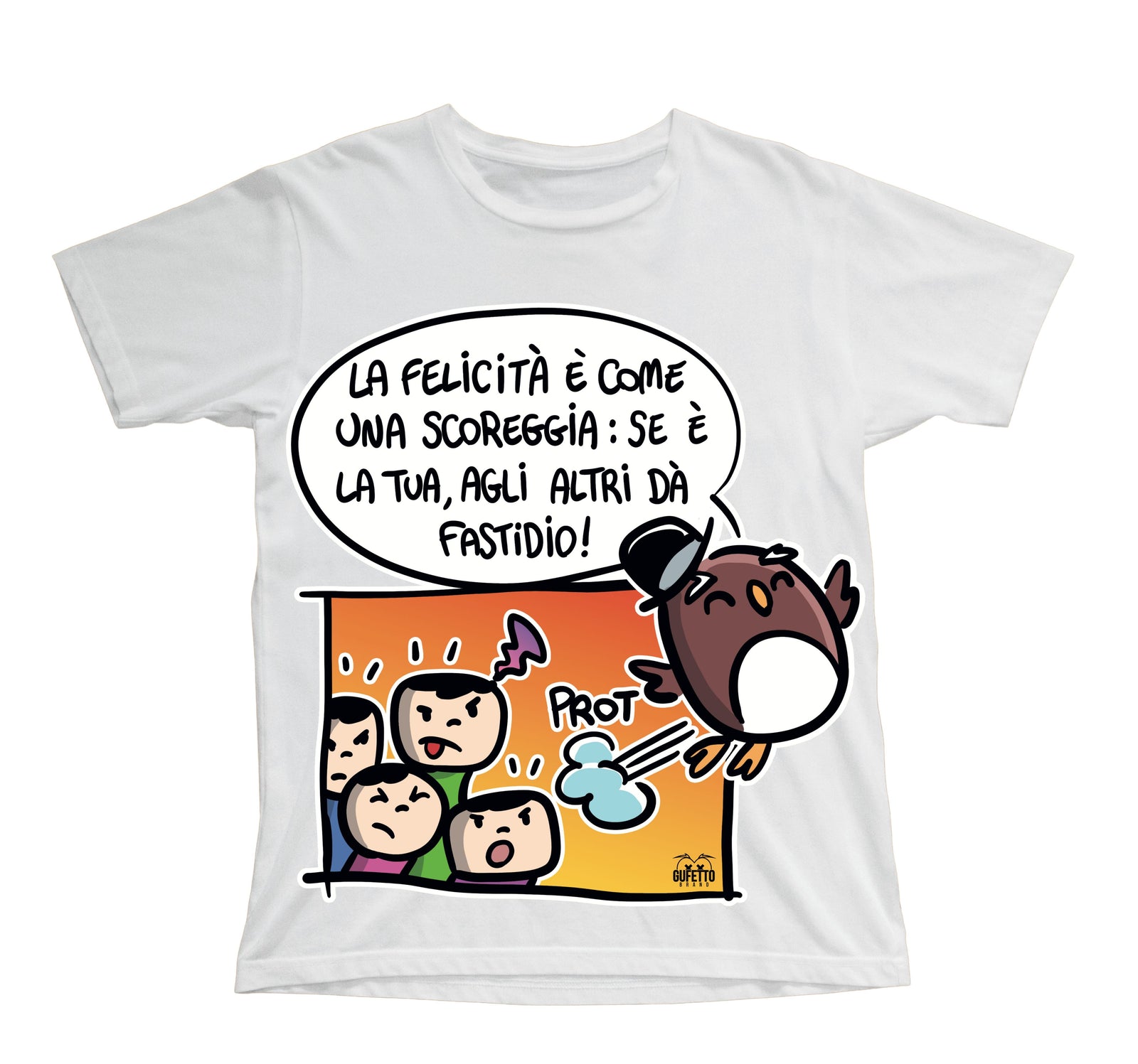 T-shirt Bambino/a SCOREGGIA ( S59086239 ) - Gufetto Brand
