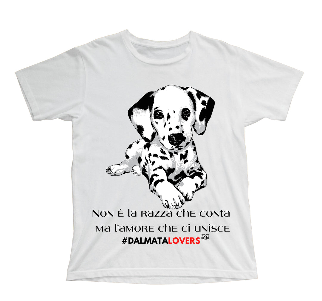 T-shirt Bambino/a DALMATA LOVERS ( DA45908743 ) - Gufetto Brand
