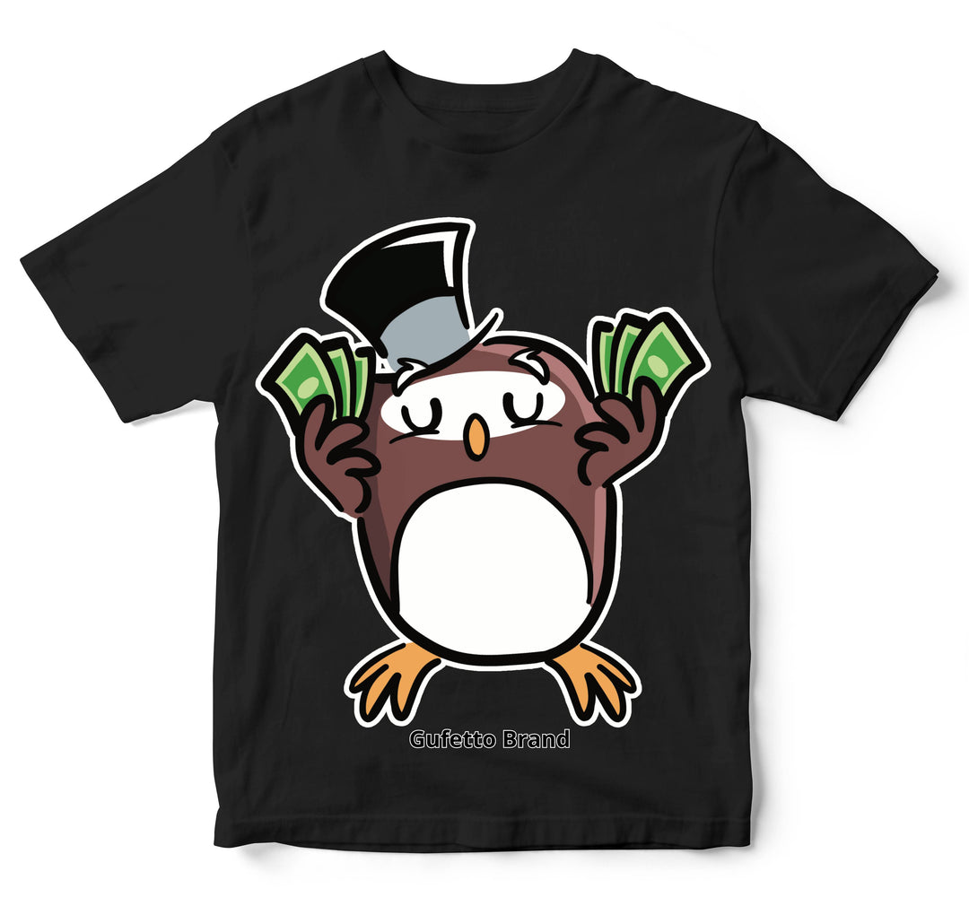 T-shirt Bambino/a GUFETTO SOLDI ( GS6667905632 ) - Gufetto Brand