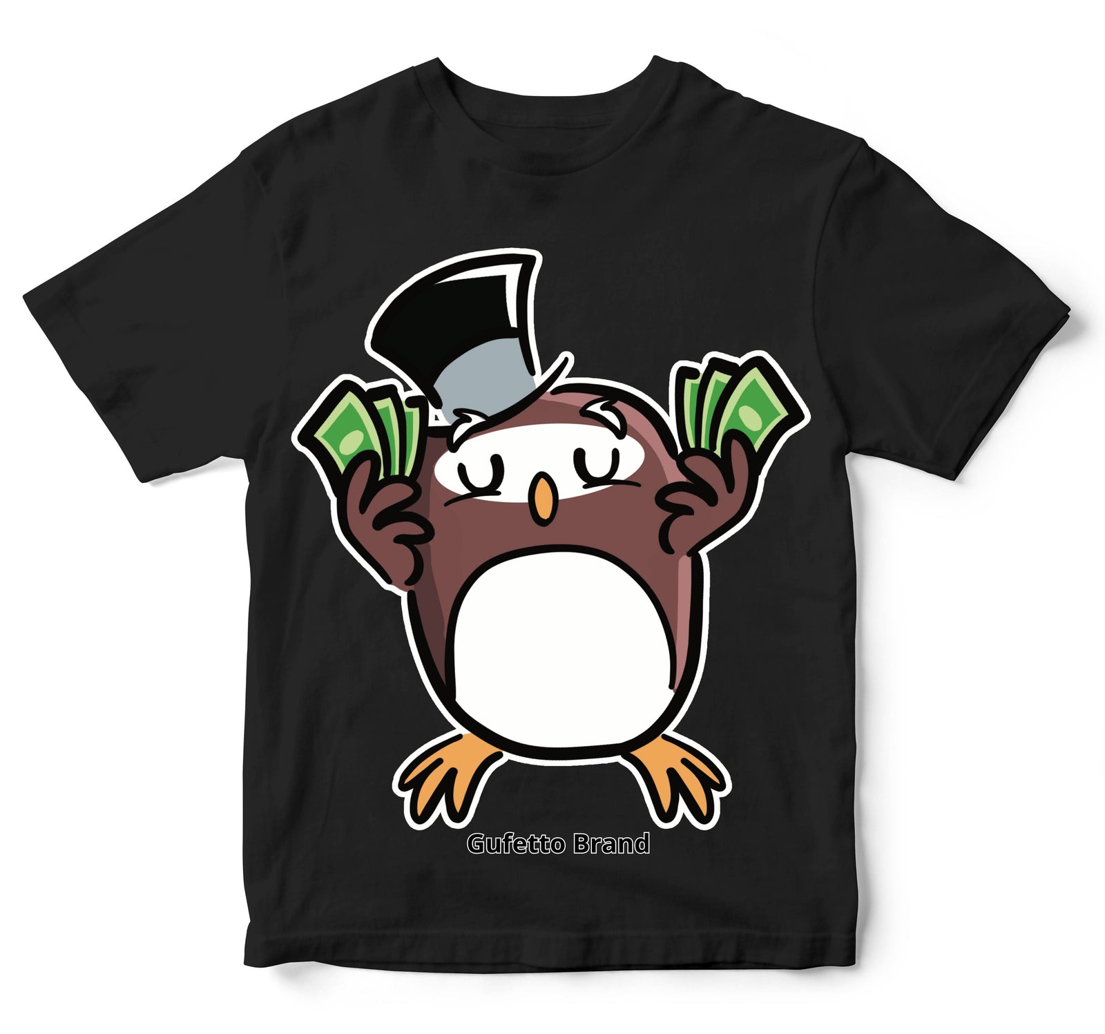 T-shirt Bambino/a GUFETTO SOLDI ( GS6667905632 ) - Gufetto Brand