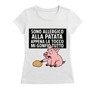 T-shirt Donna ALLERGICO ( MG6573425165 ) - Gufetto Brand