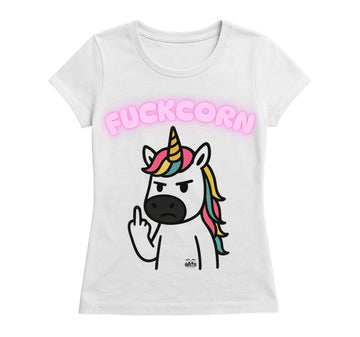 T-shirt Donna FUCKCORN ( FU45678954 )