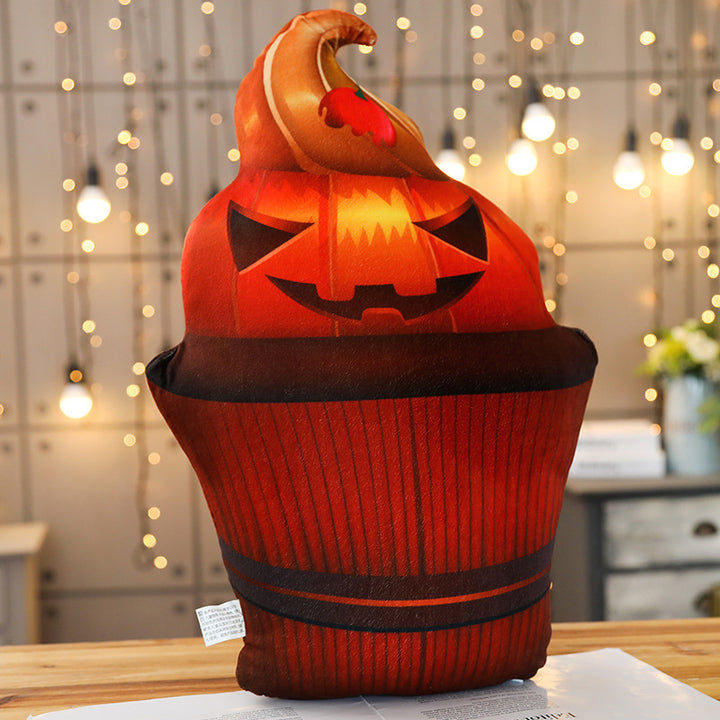Divertente cuscino a forma di zucca - Gufetto Brand