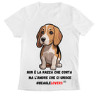 T-shirt Donna BEAGLE LOVERS ( B802388654 ) - Gufetto Brand