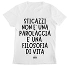 T-shirt Donna STICA ( ST6291836574839 ) - Gufetto Brand