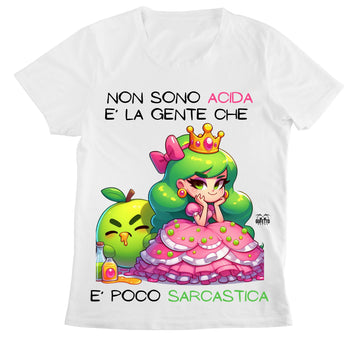 T-shirt Donna PRINCIPESSA ACIDA ( PA89047834 )