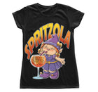 T-shirt nera Donna Spritzola Outlet - Gufetto Brand