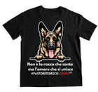 T-shirt Uomo PASTORE TEDESCO LOVERS ( PT770932856 ) - Gufetto Brand