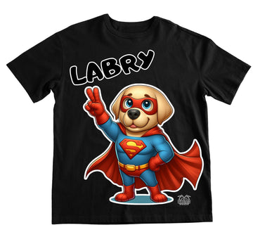 T-shirt Uomo LABRY SUPER EROE ( LA1364978569 )