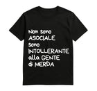 T-shirt Uomo INTOLLERANTE ( IN8524123658 ) - Gufetto Brand