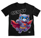 T-shirt Uomo CERTY SUPER EROE CERTOSINO ( CE93638596 ) - Gufetto Brand