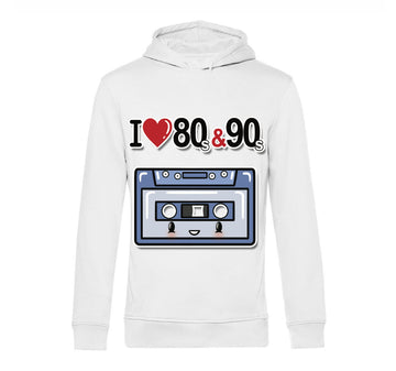 Felpa donna I LOVE 80/90 MUSICASSETTA ( M44400874 )