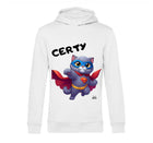 Felpa donna CERTY SUPER EROE CERTOSINO ( CE93638596 ) - Gufetto Brand
