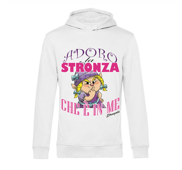 Felpa donna STRONZOLA ADORO ( AD87891236558 )